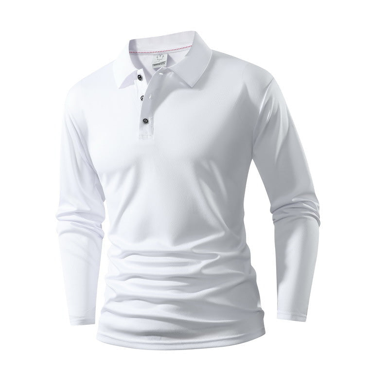 Men's Solid-Color Business-Casual Top