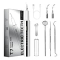 Rechargeable Electric Teeth Cleaner – 5 Modes, 4 Heads, USB-C, LED Light, Waterproof, Portable