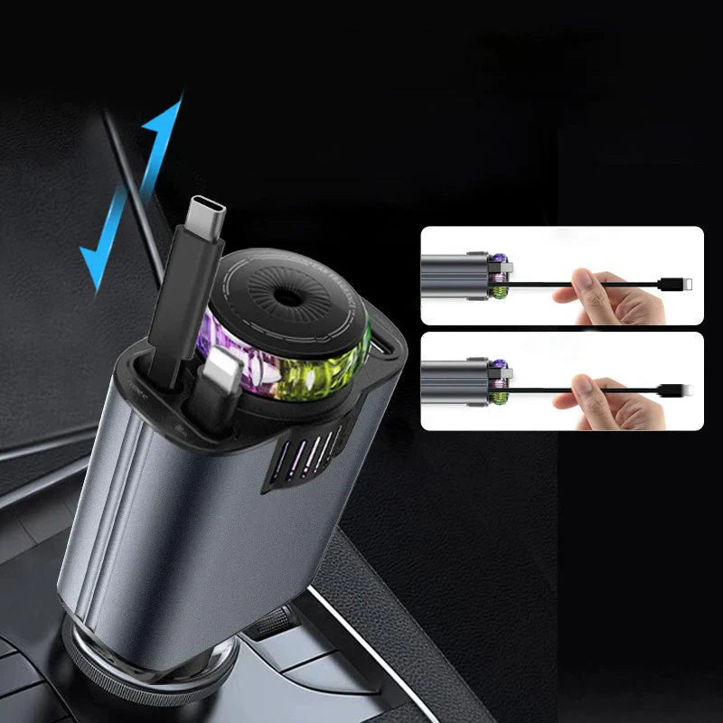 ✨ One Device, Endless Vibes | 5-in-1 Charger & Aroma Diffuser | Switch from Day Charger to Night Galaxy 🌌【50% OFF】